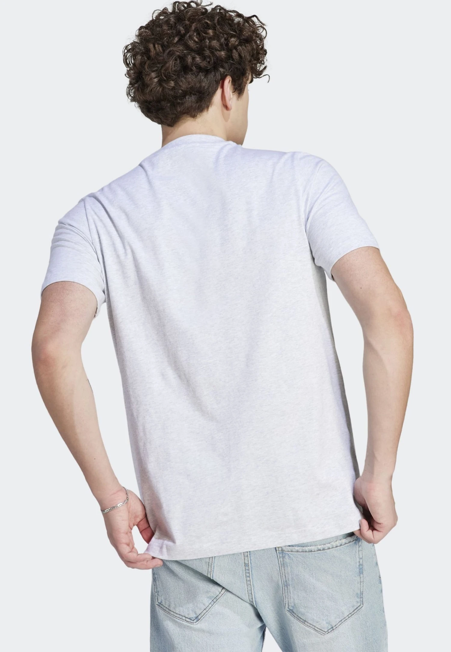 Adidas Sportswear Tiro Box Graphic- Print T-Shirt - Light Grey Heather 4 Adidas Sportswear Tiro Box Graphic- Print T-Shirt - Light Grey Heather - Image 2