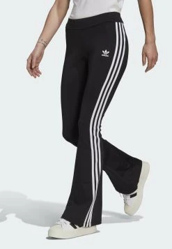 Adidas Originals Flared Pants - Leggings - Trousers - Black