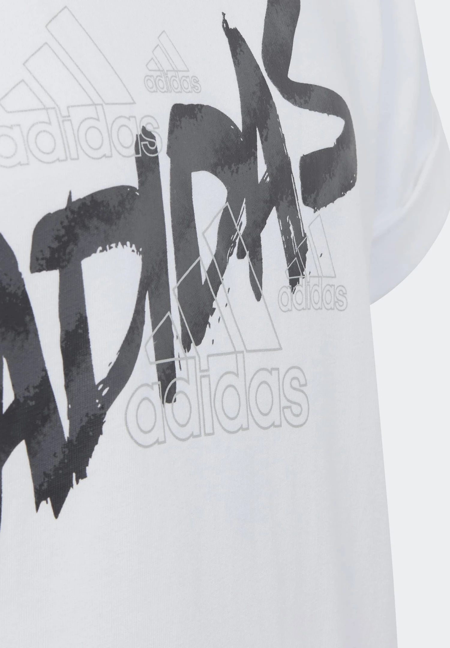 Adidas Sportswear G D Knot T - Print T-Shirt - White/Silver Met 5 Adidas Sportswear G D Knot T - Print T-Shirt - White/Silver Met - Image 3