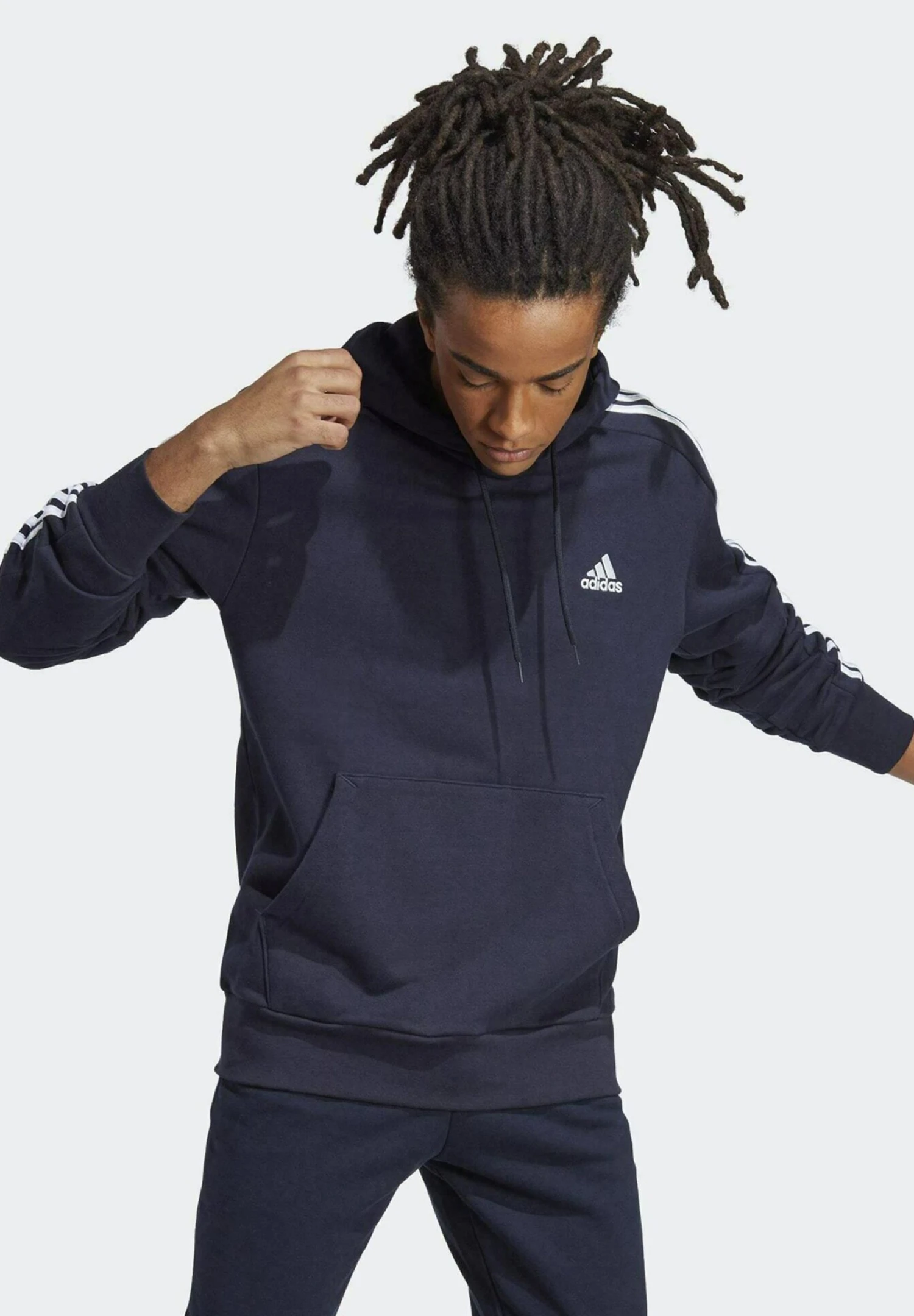 Adidas Sportswear Hoodie - Legend Ink White 6 Adidas Sportswear Hoodie - Legend Ink White - Image 4