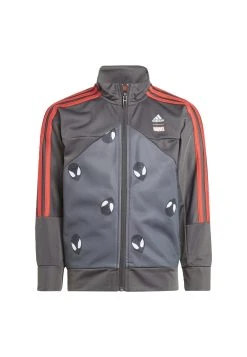 Adidas Sportswear X Marvel Spider - Training Jacket - Grey Six Black Bright Red