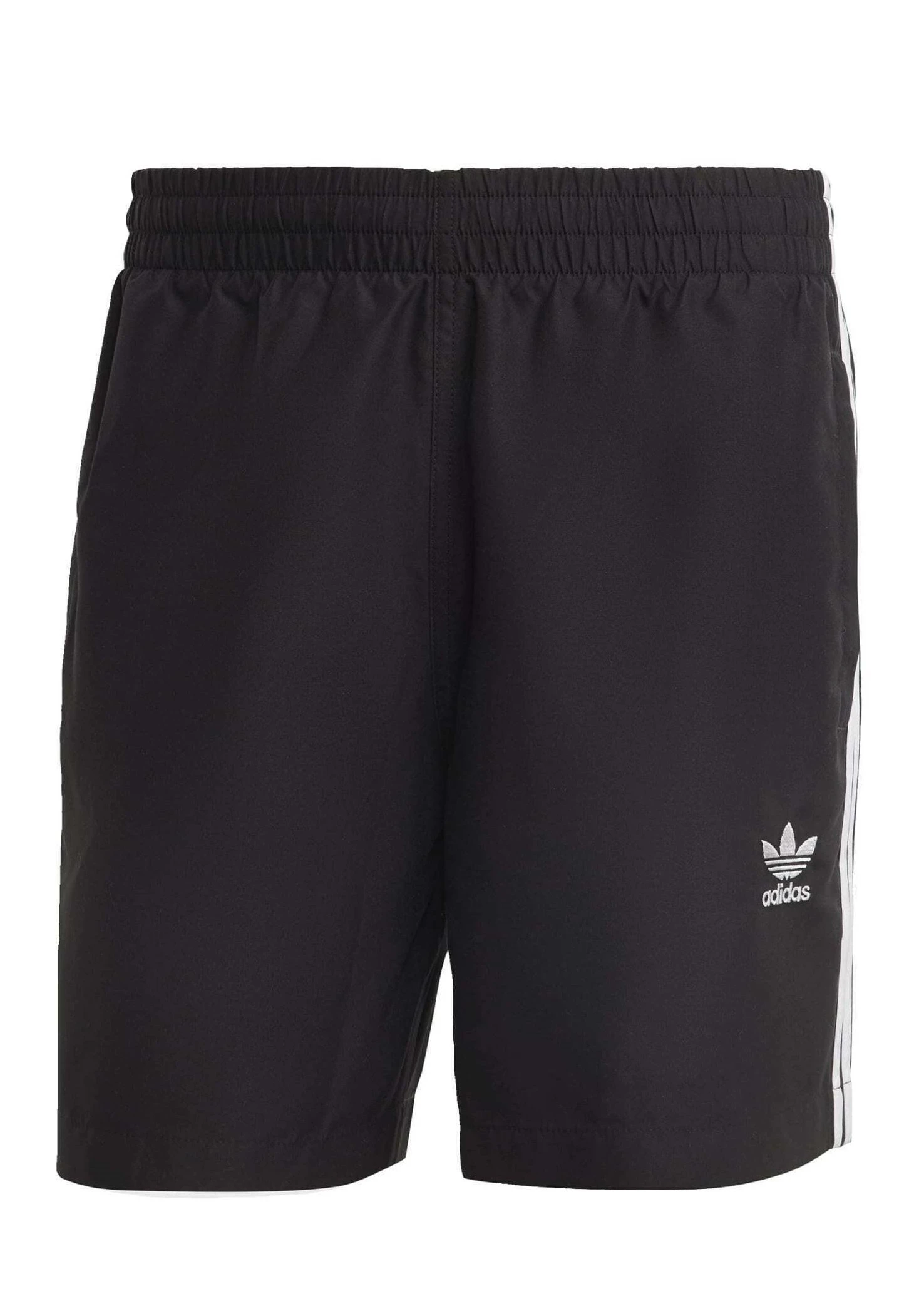 Adidas Originals Stripes - Swimming Shorts - Black White 7 Adidas Originals Stripes - Swimming Shorts - Black White - Image 5