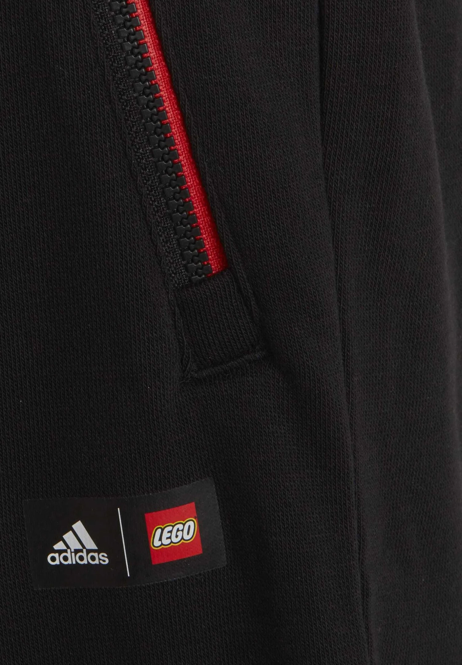 Adidas Sportswear Classic Lego® - Tracksuit Bottoms - Black Red 9 Adidas Sportswear Classic Lego® - Tracksuit Bottoms - Black Red - Image 7