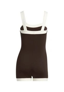 Adidas Originals Ivy Park 60S Swim Unitard - Swimsuit - Dark Brown Cream White 15 Adidas Originals Ivy Park 60S Swim Unitard - Swimsuit - Dark Brown Cream White -Adidas Shop 071d715b355d4e958e5aabdad291546b