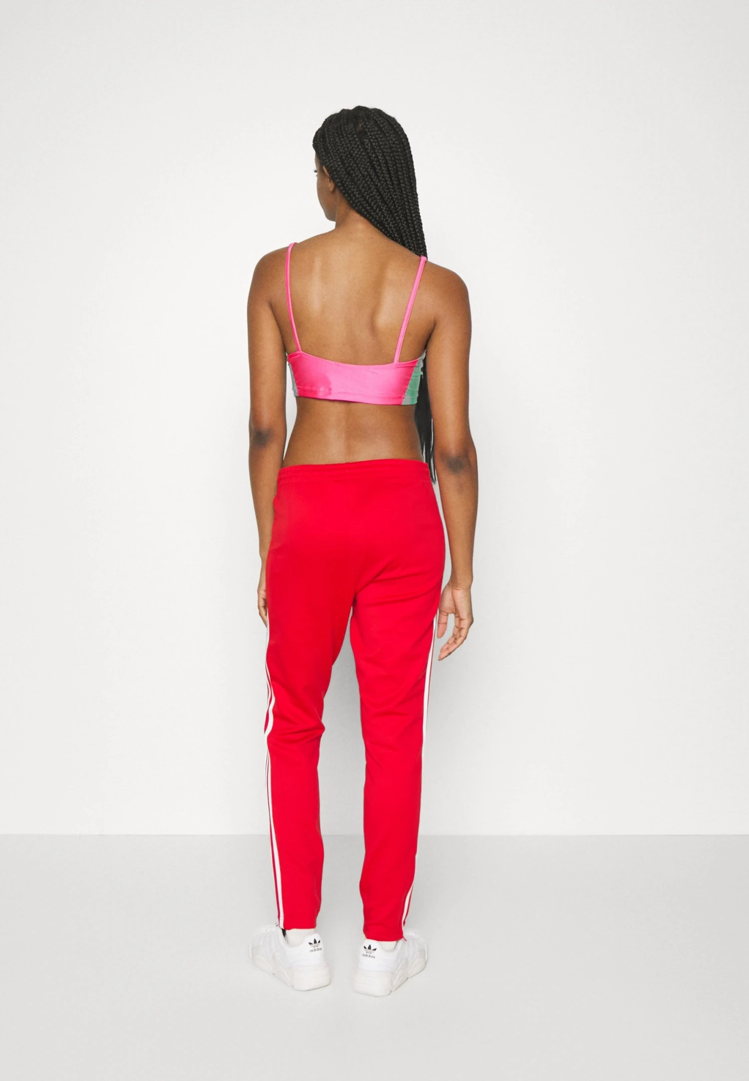 Adidas Originals Classic Trackpant Open Hem - Tracksuit Bottoms - Better Scarlet 6 Adidas Originals Classic Trackpant Open Hem - Tracksuit Bottoms - Better Scarlet - Image 4