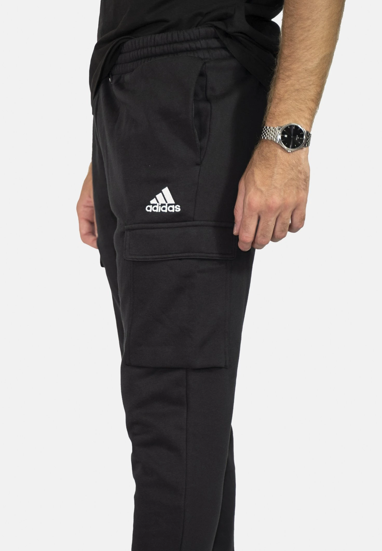Adidas Sportswear Felczy C- Tracksuit Bottoms - Black/White 6 Adidas Sportswear Felczy C- Tracksuit Bottoms - Black/White - Image 4