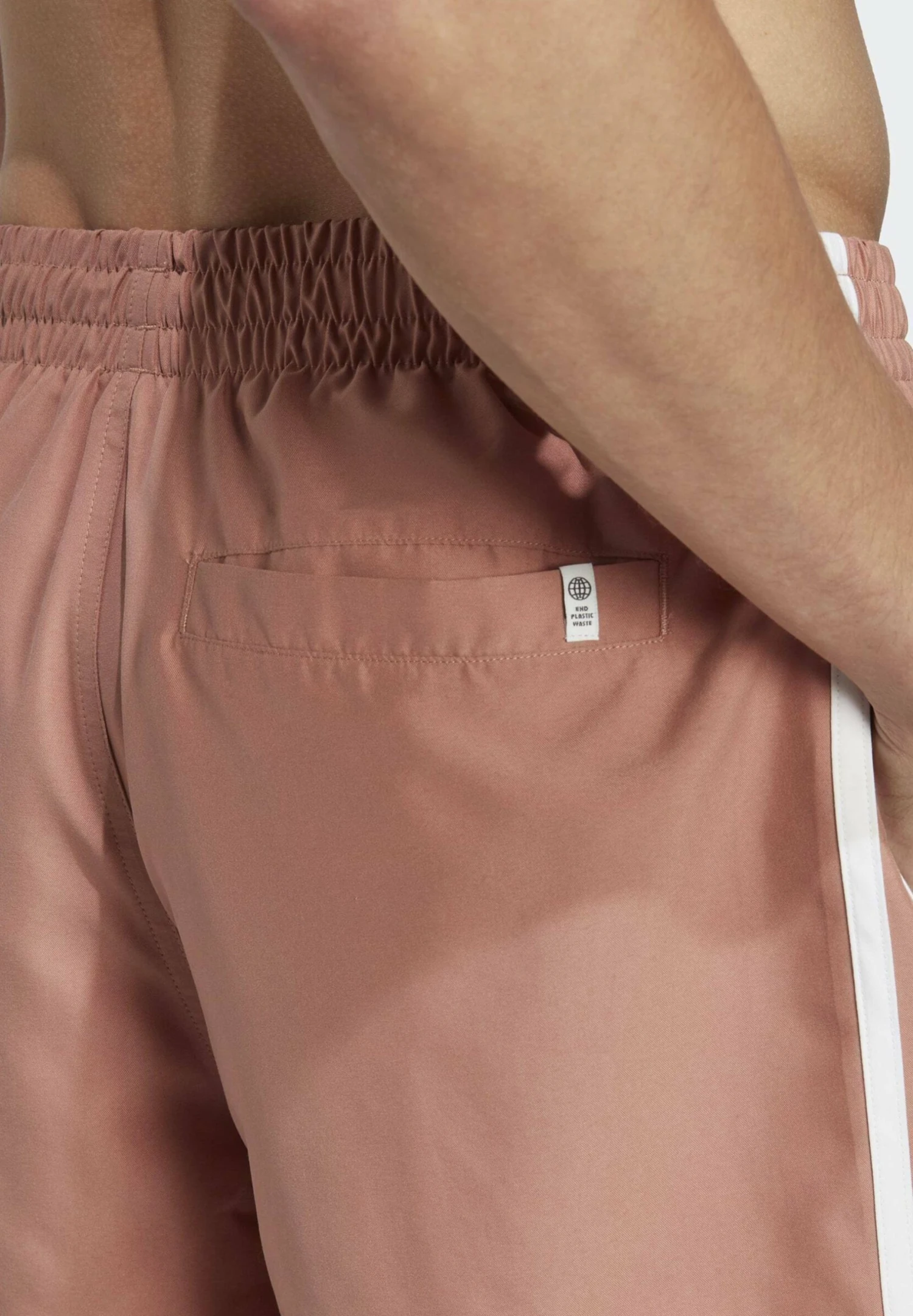 Adidas Originals 3-Stripes - Swimming Shorts - Clay Strata White 6 Adidas Originals 3-Stripes - Swimming Shorts - Clay Strata White - Image 4