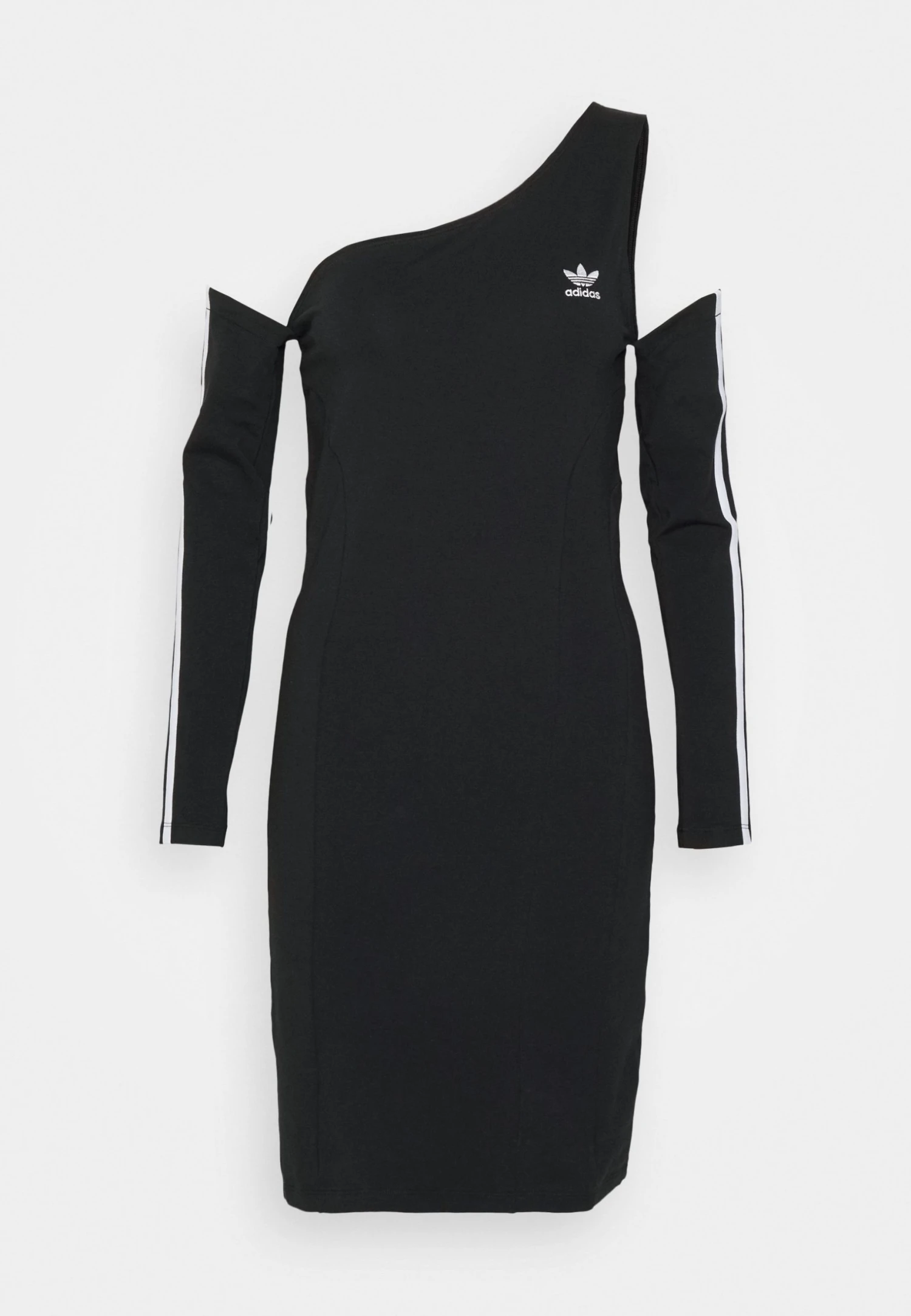 Adidas Originals Cutout Dress - Jersey Dress - Black 8 Adidas Originals Cutout Dress - Jersey Dress - Black - Image 6