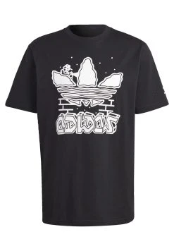 Adidas Originals Fuzi Ts - Print T-Shirt - Black -Adidas Shop 0ac5ce3bfb854871b2c89121f25c9d97