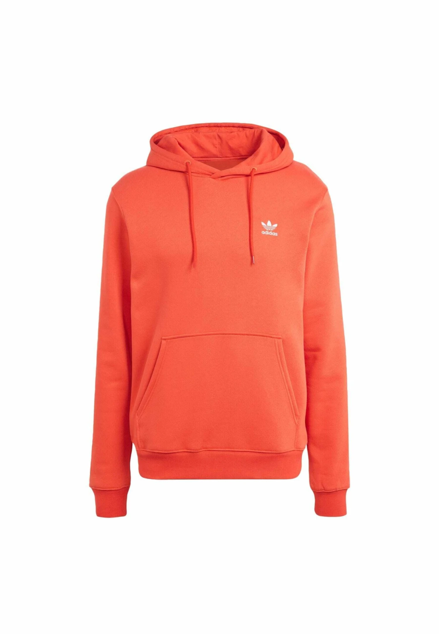 Adidas Originals Trefoil Essentials- Hoodie - Preloved Red 7 Adidas Originals Trefoil Essentials- Hoodie - Preloved Red - Image 5