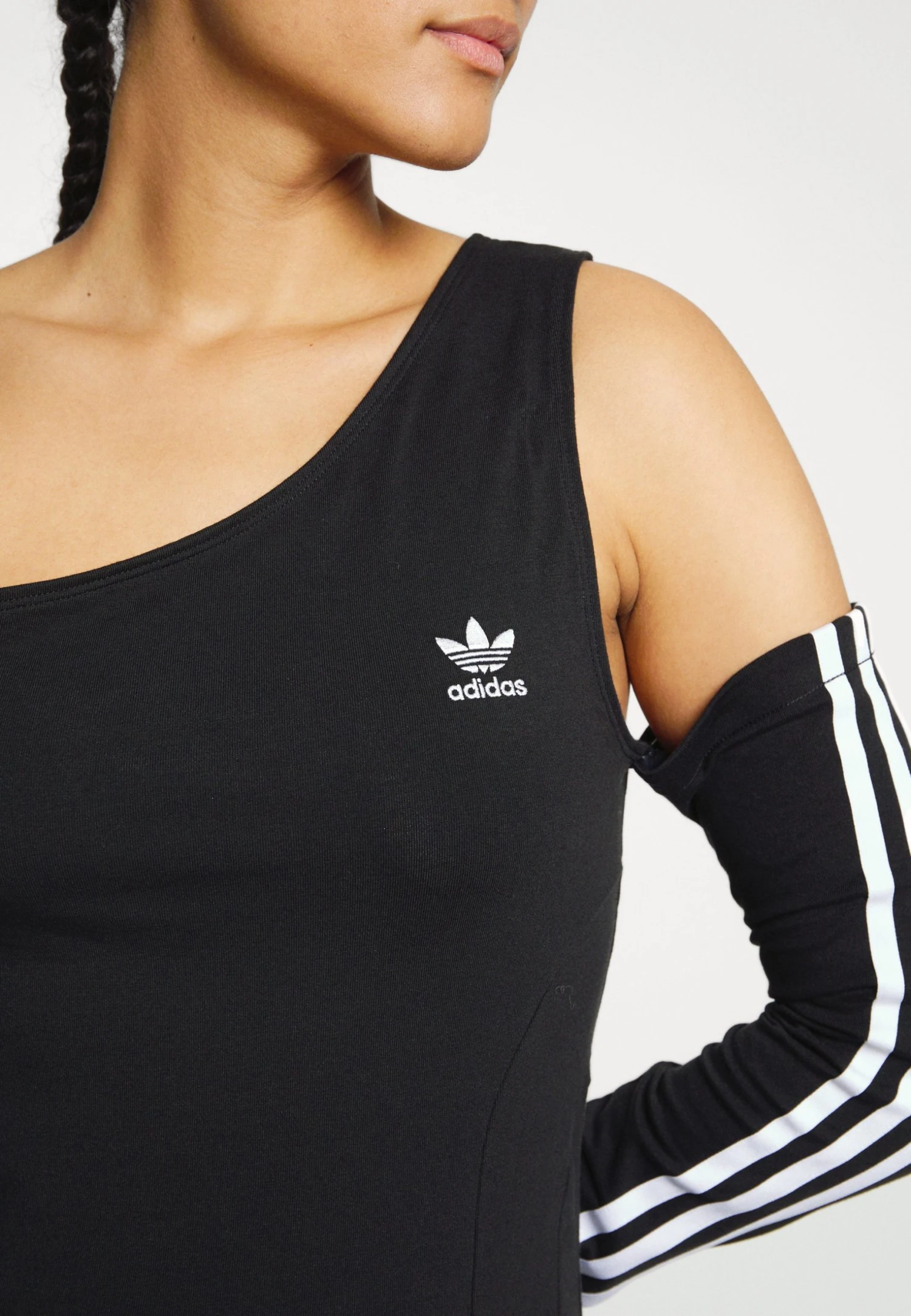 Adidas Originals Cutout Dress - Jersey Dress - Black 9 Adidas Originals Cutout Dress - Jersey Dress - Black - Image 7