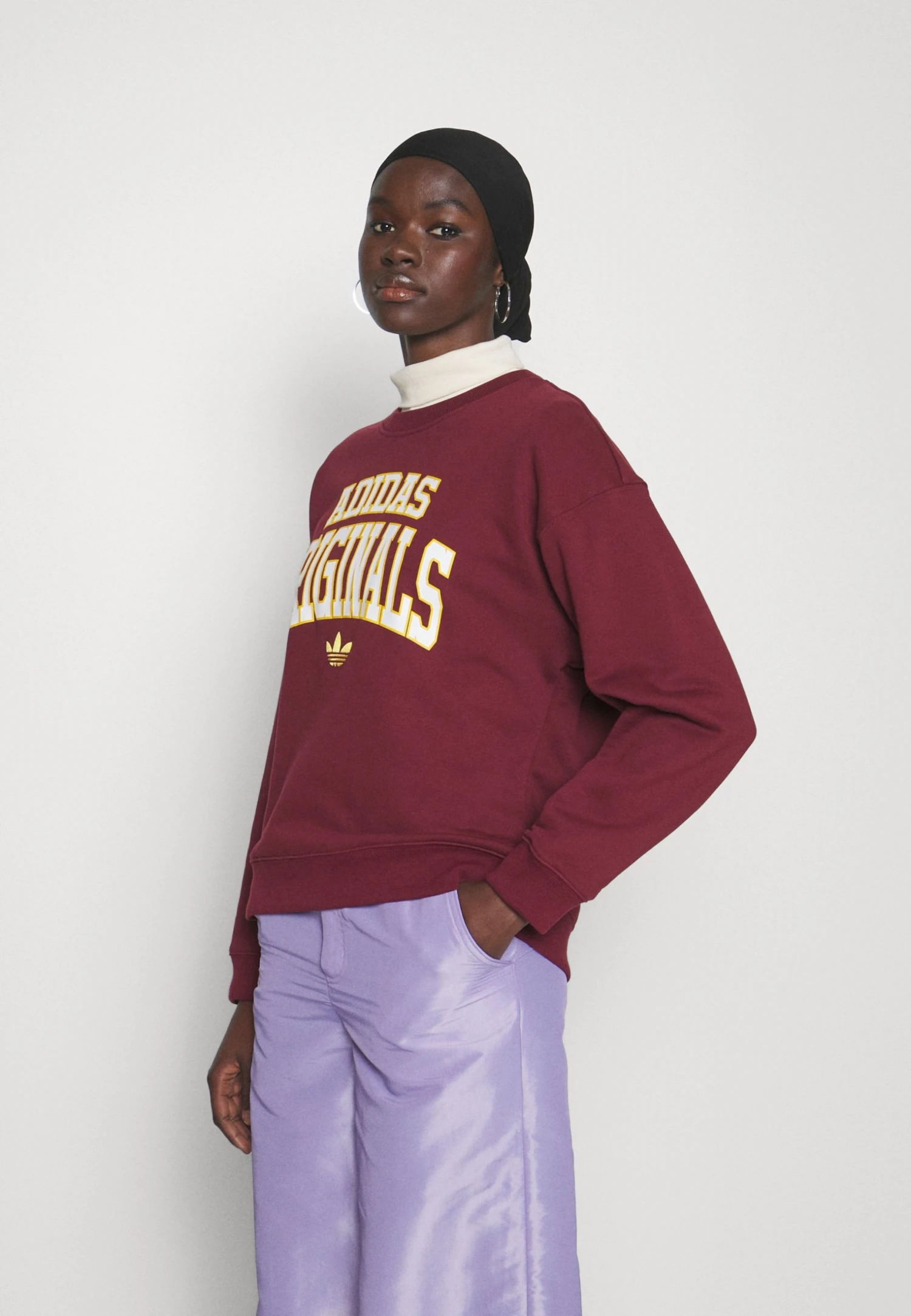 Adidas Originals Sweatshirt - Shadow Red 6 Adidas Originals Sweatshirt - Shadow Red - Image 4