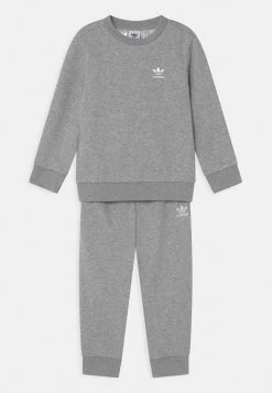 Adidas Originals Crew Set - Tracksuit Bottoms - Medium Grey Heather