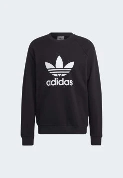 Adidas Originals Trefoil Crew - Sweatshirt - Black 13 Adidas Originals Trefoil Crew - Sweatshirt - Black -Adidas Shop 0ceb8988d4cc4796b653db5bec206cbb
