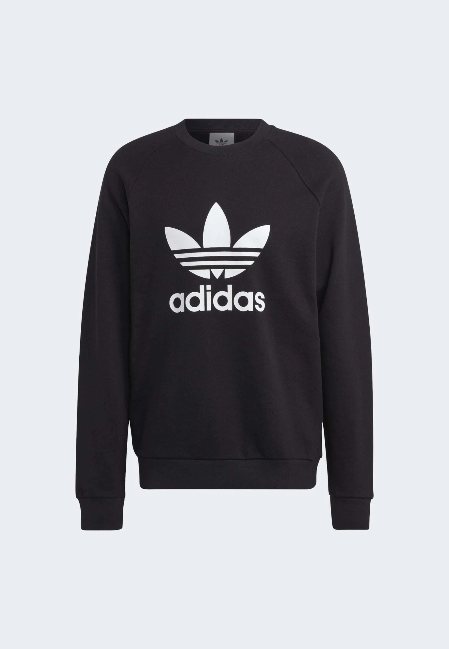 Adidas Originals Trefoil Crew - Sweatshirt - Black 8 Adidas Originals Trefoil Crew - Sweatshirt - Black - Image 6
