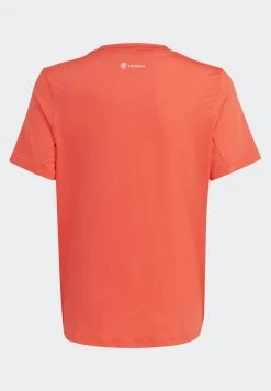 Adidas Sportswear Train Icons Aeroready Logo- Print T-Shirt - Bright Red/White/Legend Ink -Adidas Shop 0d53ea5b099540e7b2e67d9b4c64f9f3