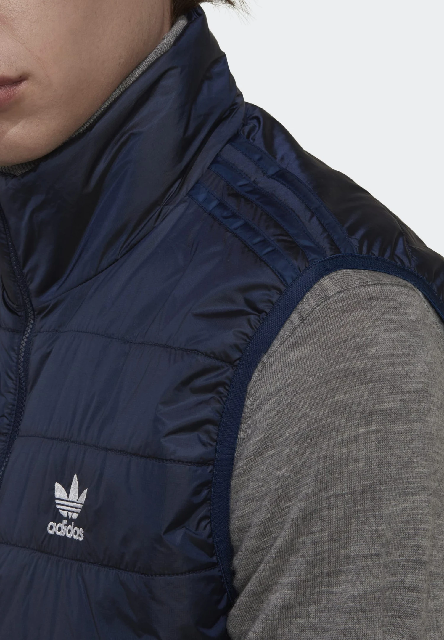 Adidas Originals Padded - Waistcoat - Night Indigo 6 Adidas Originals Padded - Waistcoat - Night Indigo - Image 4