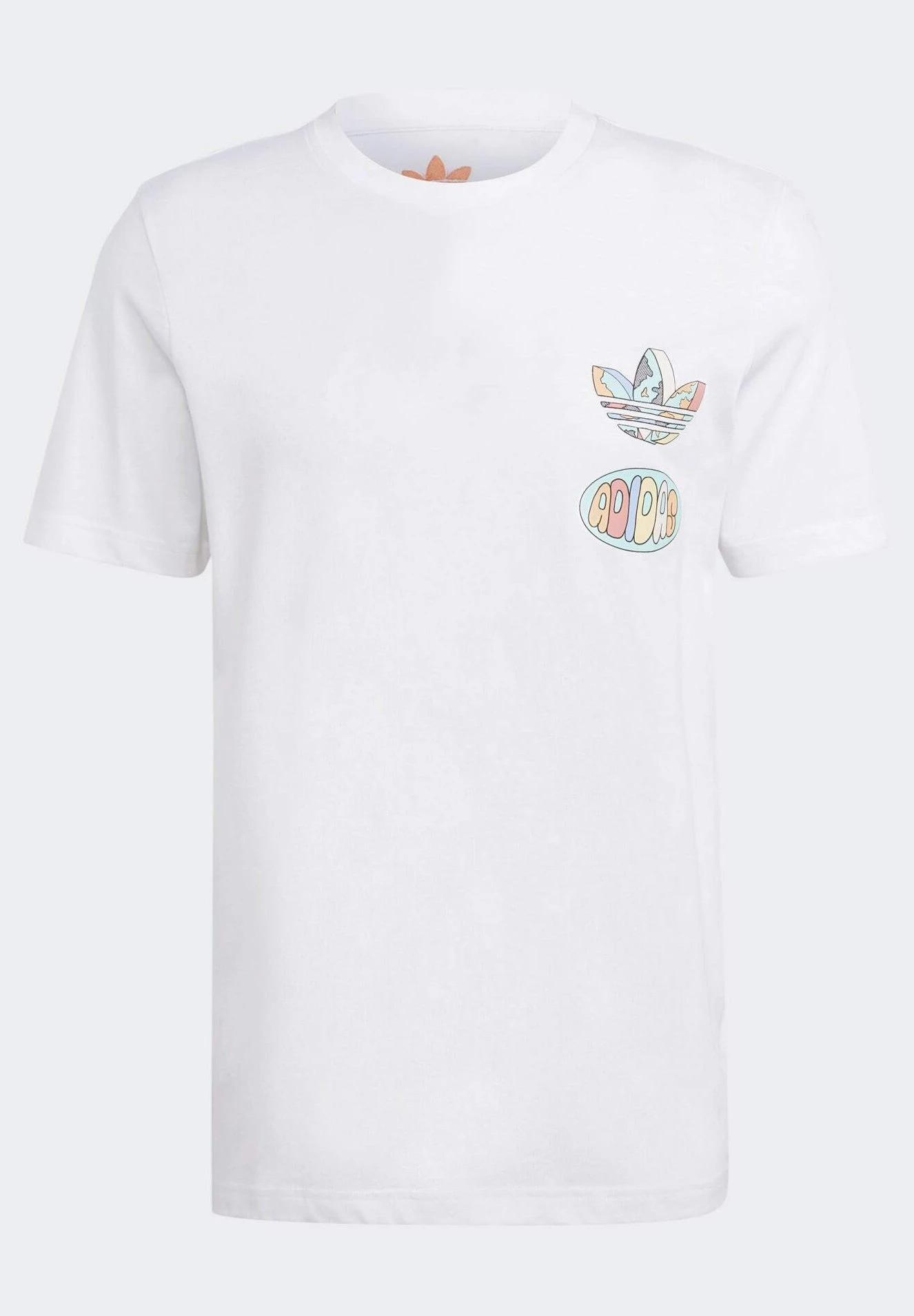 Adidas Originals Fb Graphic - Print T-Shirt - White 8 Adidas Originals Fb Graphic - Print T-Shirt - White - Image 6