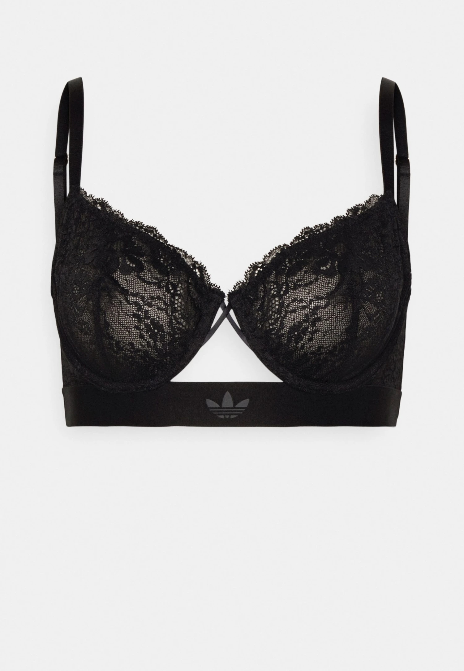 Adidas Originals Demi Bra - Underwired Bra - Black 6 Adidas Originals Demi Bra - Underwired Bra - Black - Image 4