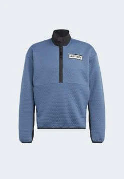 Adidas Sportswear Terrex Utilitas 1/2-Zip - Sweatshirt - Steel -Adidas Shop 0ffc3c5c6b0340c7a7c412205e3bc5fb