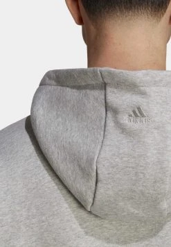 Adidas Sportswear All Szn Fleece Graphic - Hoodie - Medium Grey Heather -Adidas Shop 10711baab4b2410187d71160a2c982ea