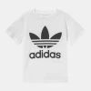 Adidas Originals Trefoil - Print T-Shirt - White/Black -Adidas Shop 10ca92168c334ec69a094f4591468d56