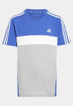 Adidas Sportswear Tiberio 3-Colorblock - Print T-Shirt - Semi Lucid Blue /Medium Grey Heather/White 14 Adidas Sportswear Tiberio 3-Colorblock - Print T-Shirt - Semi Lucid Blue /Medium Grey Heather/White -Adidas Shop 10ce8d2542a64db6a2e77e528c496b0c