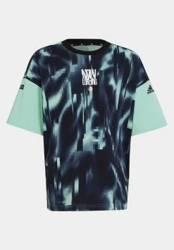 Adidas Sportswear Arkd3 Tee Unisex - Print T-Shirt - Easy Green/Semi Lucid Blue