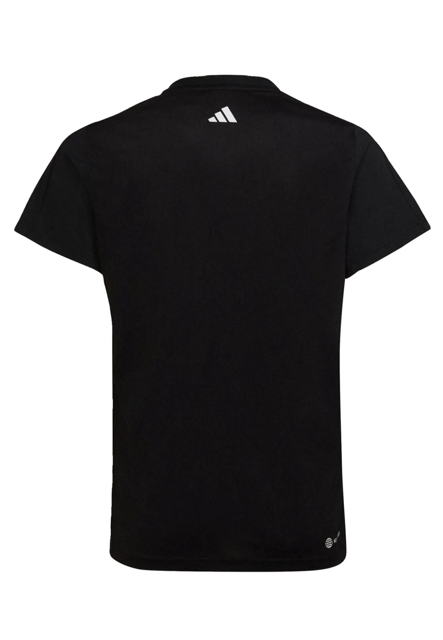 Adidas Sportswear Train Essentials Aeroready Regular Fit Logo Tr - Print T-Shirt - Black White 4 Adidas Sportswear Train Essentials Aeroready Regular Fit Logo Tr - Print T-Shirt - Black White - Image 2