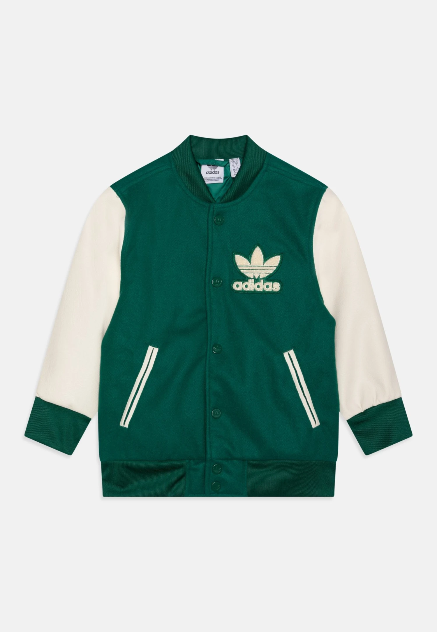 Adidas Originals Junior Unisex - Bomber Jacket - Collegiate Green 3 Adidas Originals Junior Unisex - Bomber Jacket - Collegiate Green