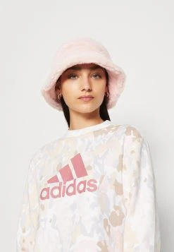 Adidas Sportswear Sweatshirt - White/Pink Strata -Adidas Shop 1212fc9253514947bb031643dd471fe9