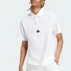 Adidas Sportswear Zne Premium - Polo Shirt - White -Adidas Shop 12a0affdd44b491e8f0726b799e68656