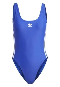 Adidas Originals Color 3-Stripes - Swimsuit - Semi Lucid Blue/White -Adidas Shop 13001c73039441139430a207b07bab92
