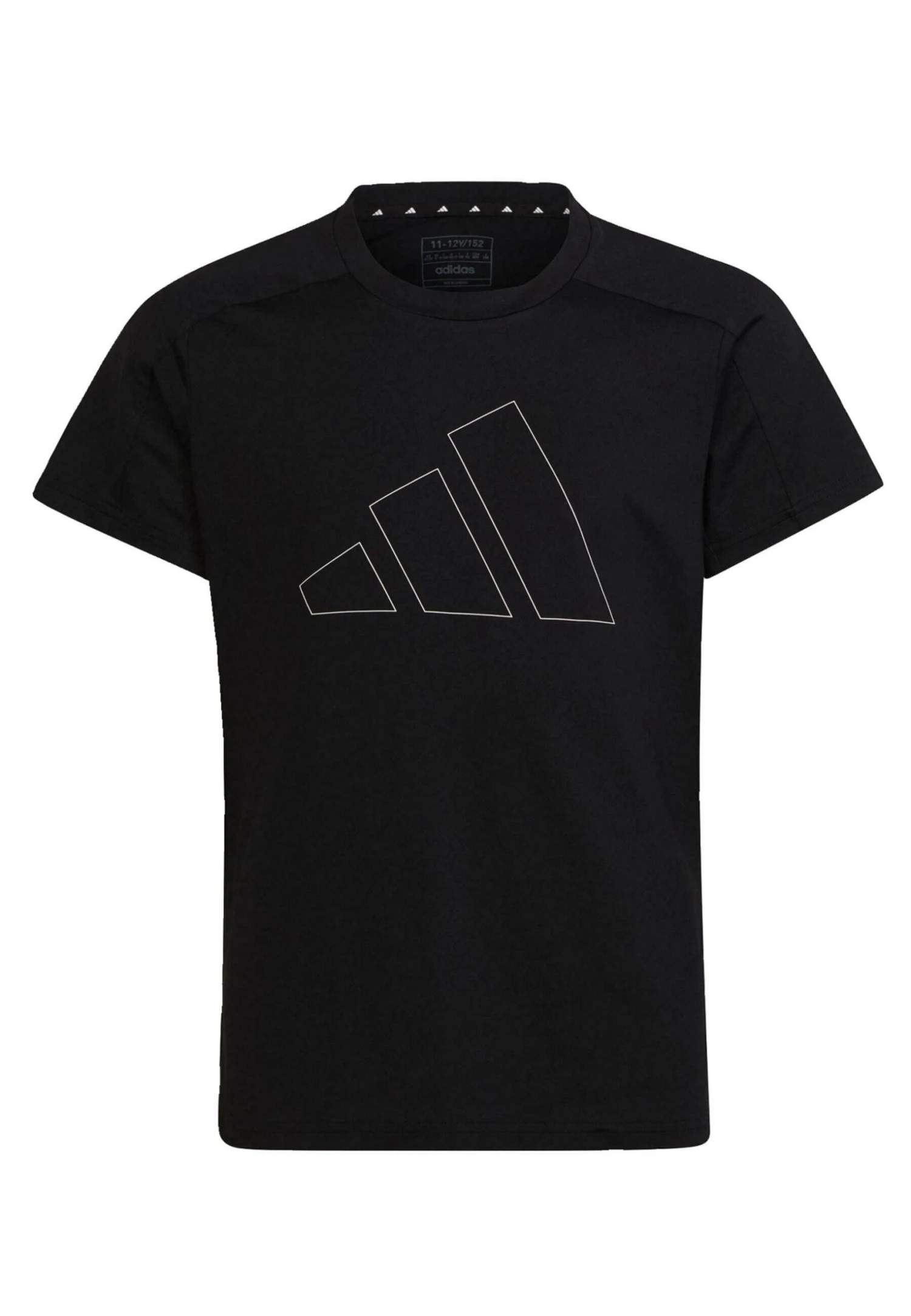 Adidas Sportswear Train Essentials Aeroready Regular Fit Logo Tr - Print T-Shirt - Black White 3 Adidas Sportswear Train Essentials Aeroready Regular Fit Logo Tr - Print T-Shirt - Black White