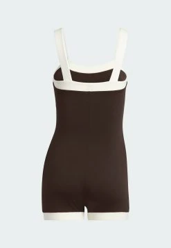 Adidas Originals Ivy Park 60S Swim Unitard - Swimsuit - Dark Brown Cream White 19 Adidas Originals Ivy Park 60S Swim Unitard - Swimsuit - Dark Brown Cream White -Adidas Shop 1362198b397744329a3d474273caf60f