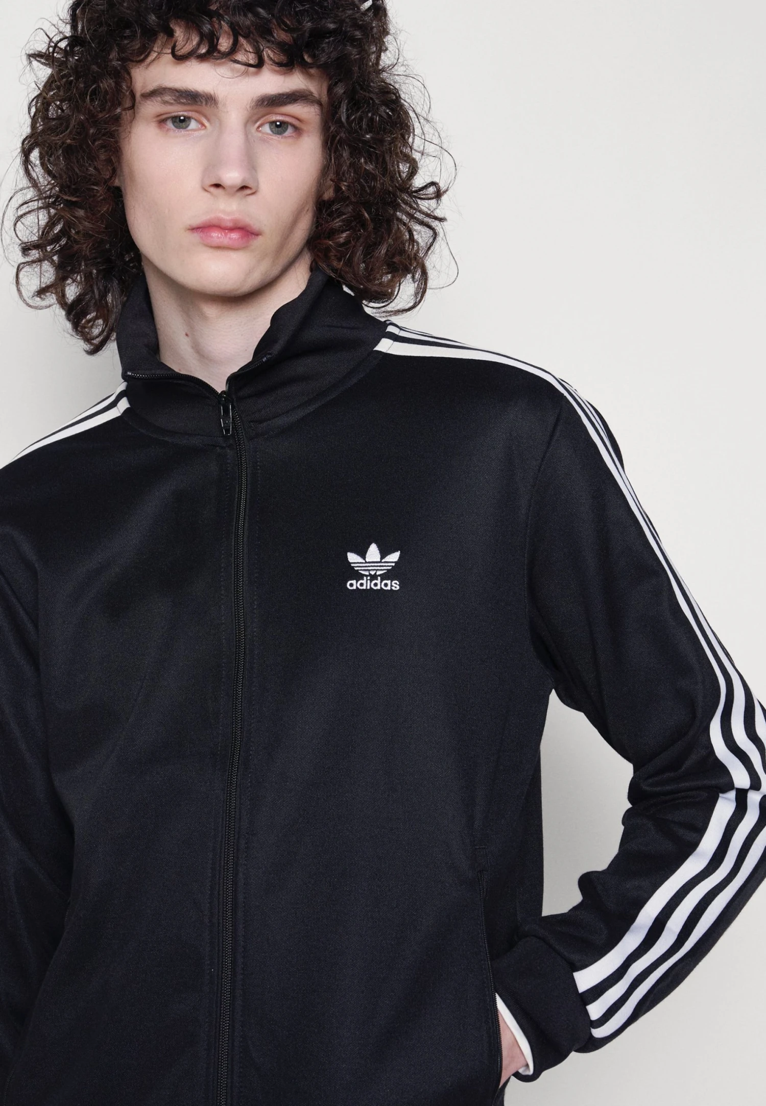 Adidas Originals Beckenbauer Unisex - Training Jacket - Black 9 Adidas Originals Beckenbauer Unisex - Training Jacket - Black - Image 7