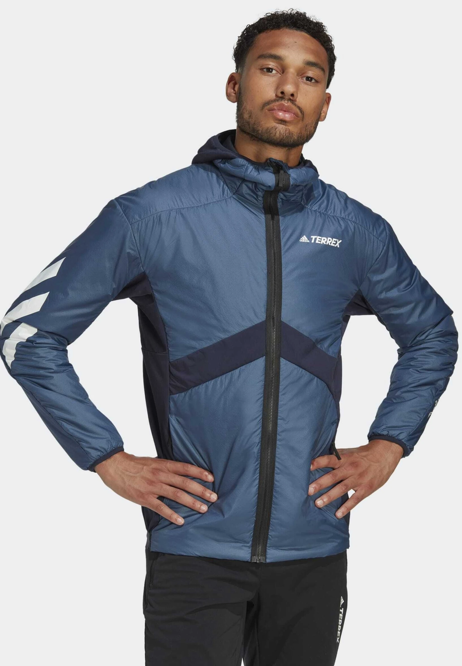 Adidas Sportswear Terrex Skyclimb Gore Hybrid Insulation Ski Tou - Light Jacket - Steel/Legend Ink 3 Adidas Sportswear Terrex Skyclimb Gore Hybrid Insulation Ski Tou - Light Jacket - Steel/Legend Ink