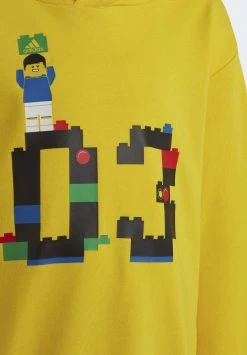 Adidas Sportswear Classic Lego - Hoodie - Yellow -Adidas Shop 1426aa907f674097ba34aec716f78c1c