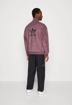 Adidas Originals Plush - Faux Leather Jacket - Shadow Maroon -Adidas Shop 14f2d435540e4fcd8fd326c27af7db88