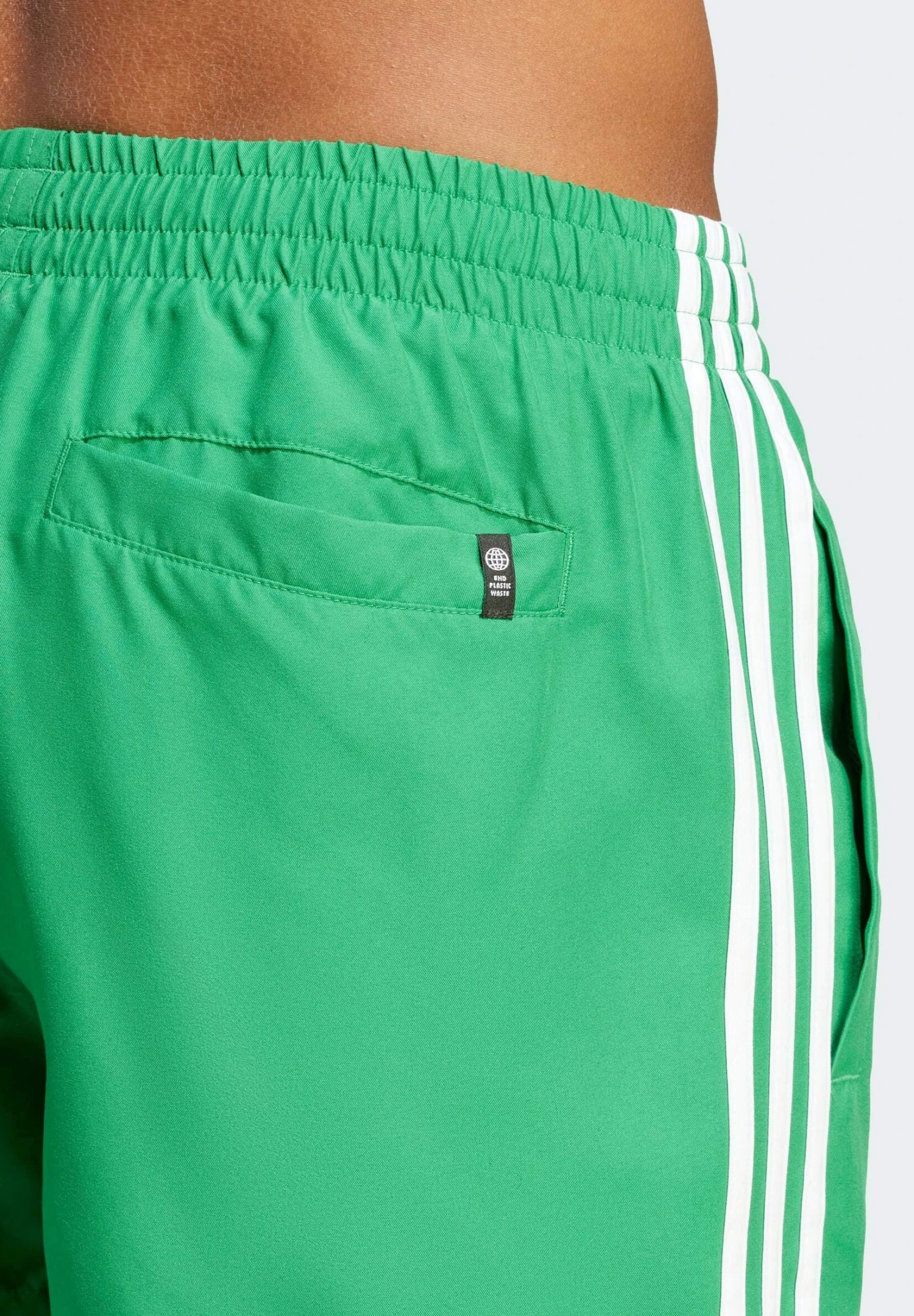 Adidas Originals 3-Stripes - Swimming Shorts - Green 6 Adidas Originals 3-Stripes - Swimming Shorts - Green - Image 4