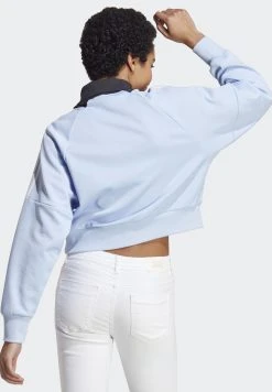 Adidas Sportswear Track - Sweatshirt - Blue Dawn Black White -Adidas Shop 18368aad45ec4a20ac9b68f77863b3ec