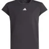 Adidas Sportswear Training Aeroready 3-Stripes - Print T-Shirt - Black/White/Grey Four