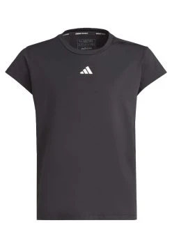 Adidas Sportswear Training Aeroready 3-Stripes - Print T-Shirt - Black/White/Grey Four