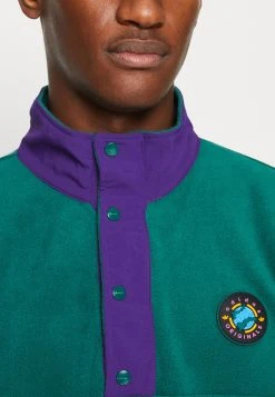 Adidas Originals Snap- Fleece Jumper - Collegiate Green -Adidas Shop 1842ac2cba0d40a9bd918a6c9d1a91b5