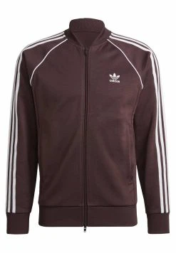 Adidas Originals Zip-Up Sweatshirt - Red -Adidas Shop 18f940259a494695a8732204c3cace29