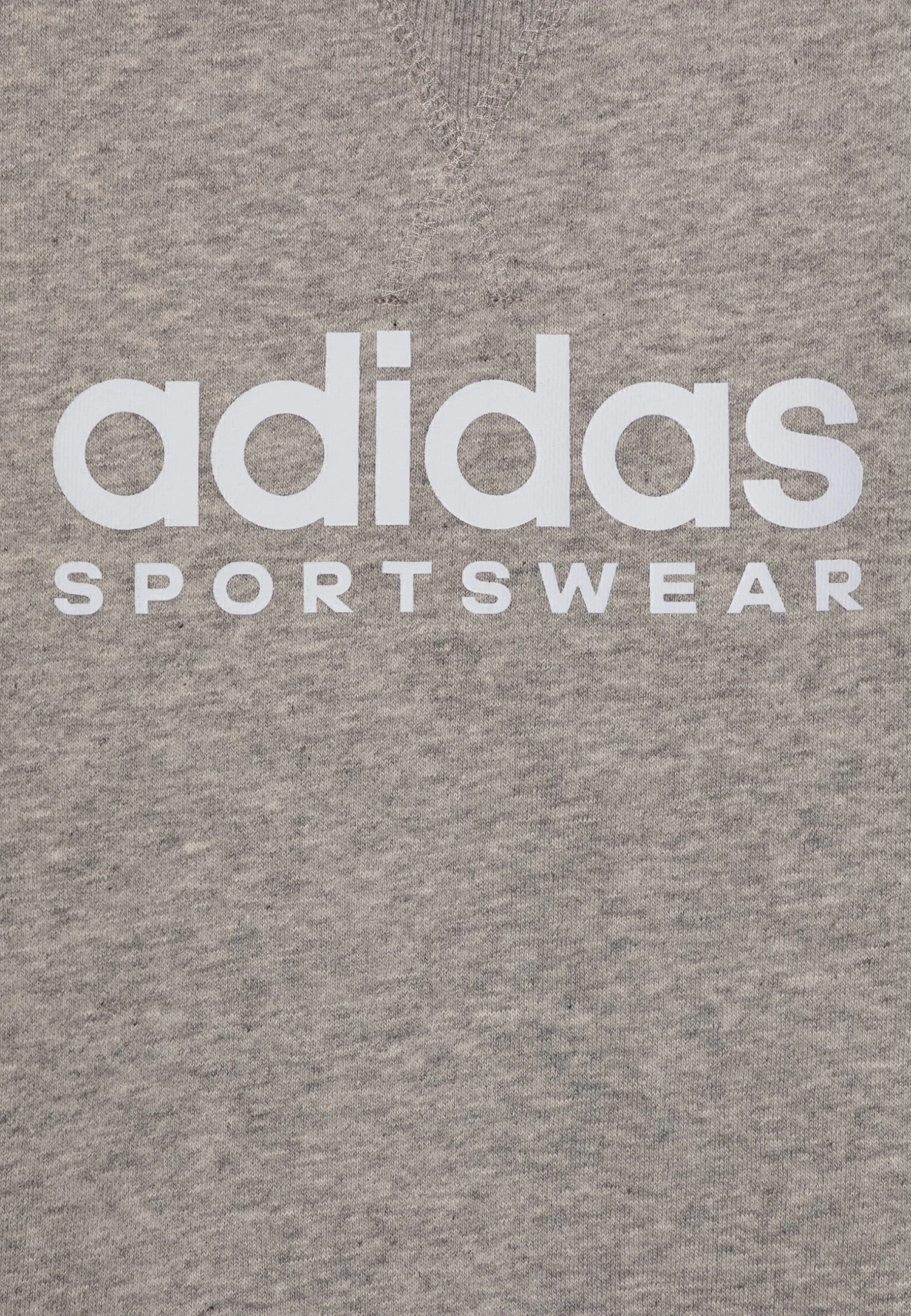 Adidas Sportswear All Crew Unisex - Sweatshirt - Medium Grey Heather/White 5 Adidas Sportswear All Crew Unisex - Sweatshirt - Medium Grey Heather/White - Image 3
