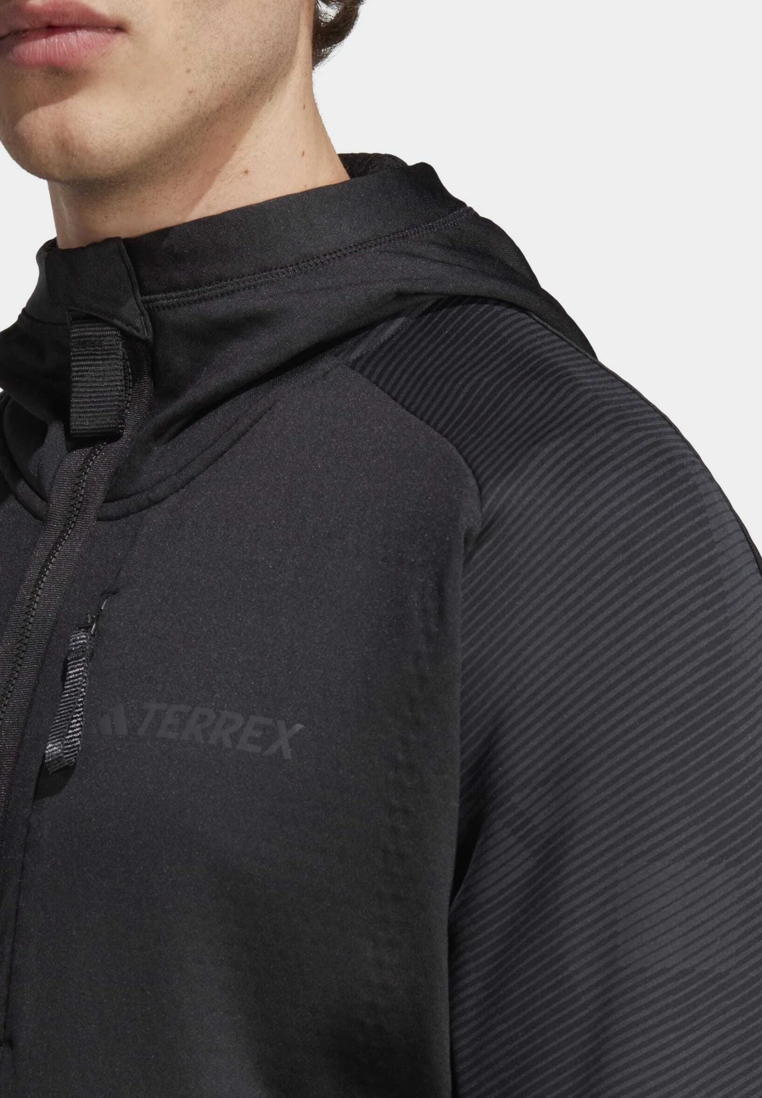 Adidas Sportswear Fleece Jacket - Black 6 Adidas Sportswear Fleece Jacket - Black - Image 4