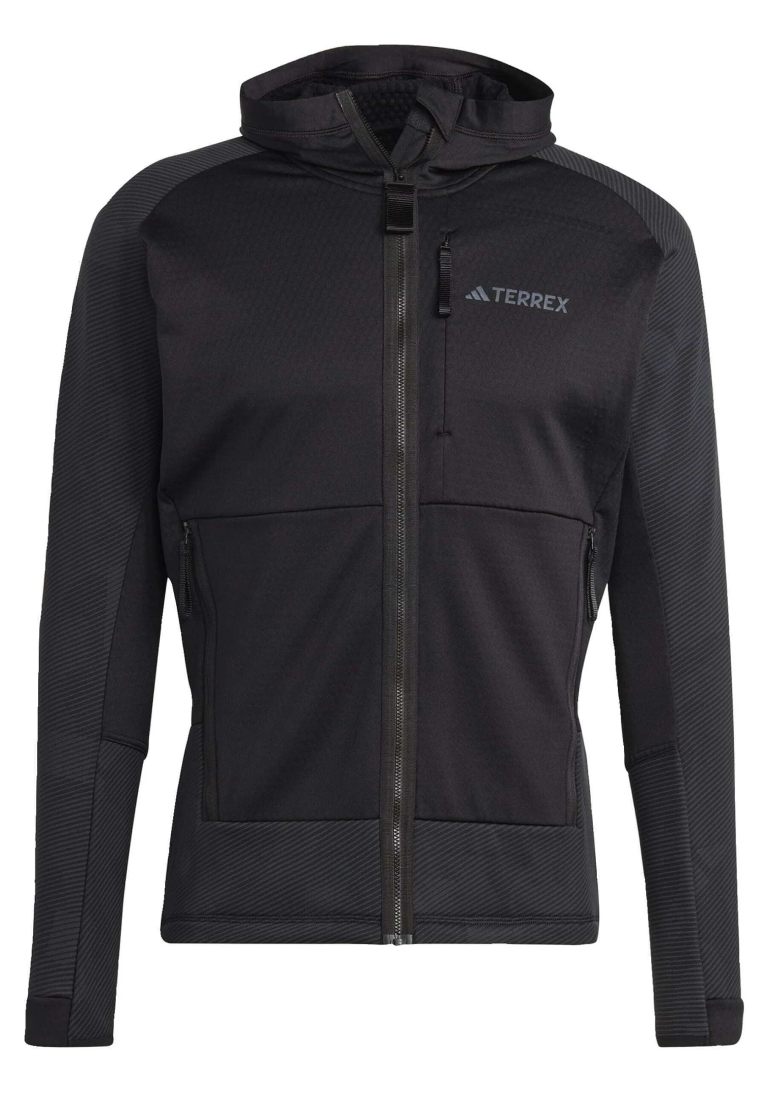 Adidas Sportswear Fleece Jacket - Black 9 Adidas Sportswear Fleece Jacket - Black - Image 7
