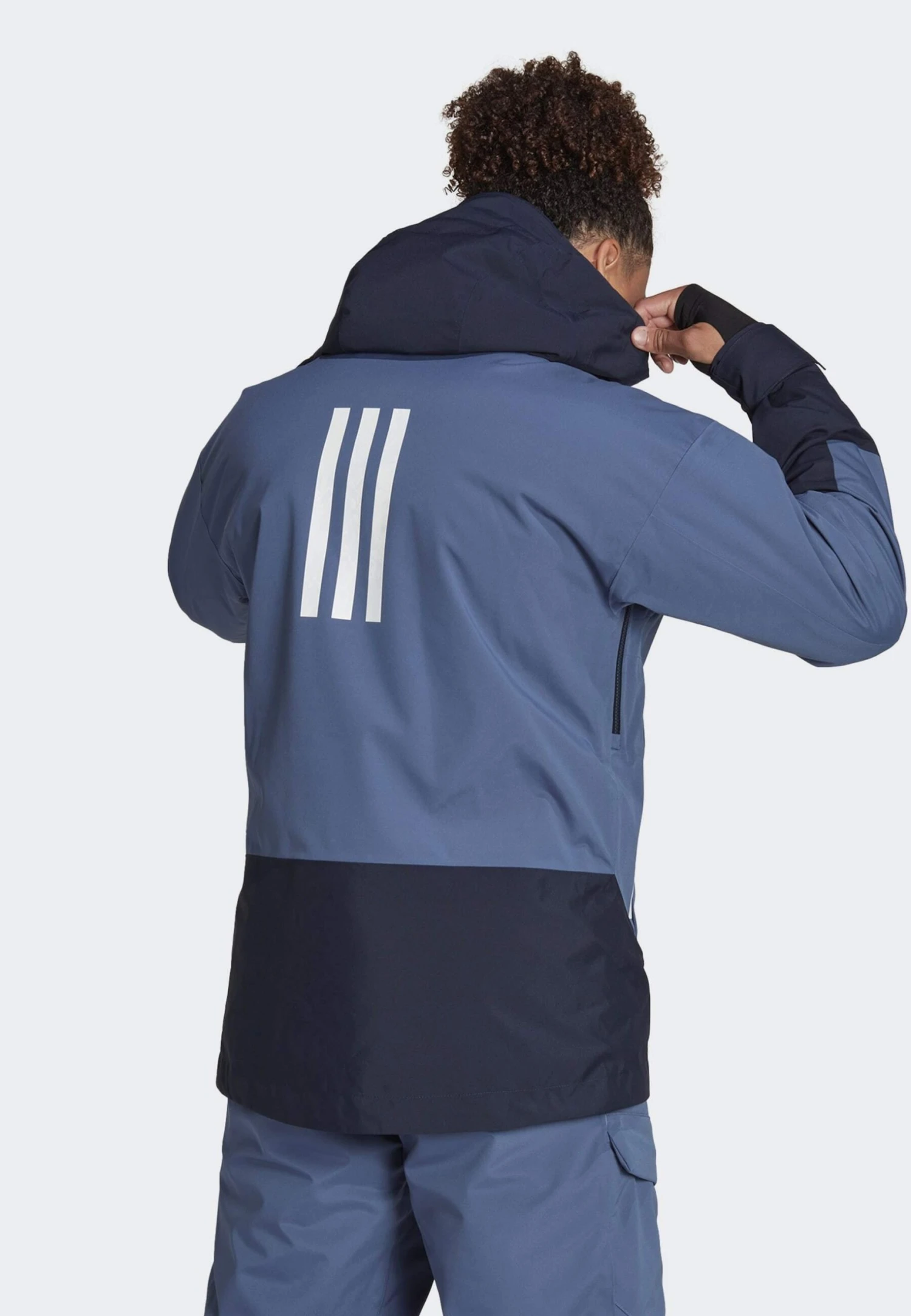 Adidas Sportswear Terrex Myshelter Snow 2-Layer Insulated- Outdoor Jacket - Steel Legend Ink 4 Adidas Sportswear Terrex Myshelter Snow 2-Layer Insulated- Outdoor Jacket - Steel Legend Ink - Image 2
