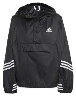 Adidas Sportswear Wind Rdy Hooded Anorak - Windbreaker - Black -Adidas Shop 1d6eed385daa413b9de8a08c68c51f3b